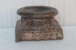 Old Vintage Wooden Handcarved Candle Holder Antique Home Decor Rusti Decor