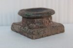Old Vintage Wooden Handcarved Candle Holder Antique Home Decor Rusti Decor - Image 3