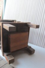 Old Vintage Hand Made Wooden Temple Mandir Home Temple Decor Pooja Ghar - Image 7