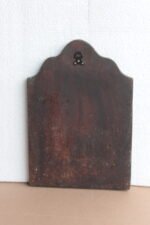 Krishna Painting on Wood Board | Vintage Hand Painted Panel - Image 4