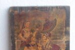 Aesthetic Traditional Hand Painted Wooden Wall Panel - Image 2