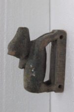 Old Wooden Nandi Figure Vintage Wooden Art Ware Home Temple Vastu Decor - Image 3