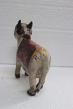 Antique Wooden Nandi Figurine - Image 4