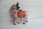 Antique Wooden Nandi Figurine - Image 2