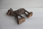 Antique Wooden Nandi Figurine - Image 4