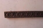 80-100 Yrs Old Antique Floral Carving Wall Hanging Panel Home Wall Decor - Image 2