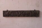 Hand Carved Peacock Wooden Wall Hanging Panel Antique Home Wall Decorative - Image 2