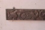Hand Carved Peacock Wooden Wall Hanging Panel Antique Home Wall Decorative - Image 3