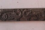 Hand Carved Peacock Wooden Wall Hanging Panel Antique Home Wall Decorative - Image 4