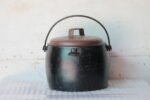 Old Vintage 8Quarts Cast Iron Pot Antique Home Decor Collectible Made in England