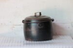 Old Vintage 6Quarts Cast Iron Pot Antique Home Decor Collectible Made in England