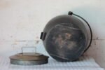 Old Vintage Cast Iron Pot Antique Home Decor Collectible Made in England - Image 4