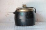 Old Vintage 6 Pints Cast Iron Pot Antique Home Decor Collectible Made in England