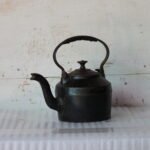 Non Enamel Tea Kettle Vintage Enamel Cast Iron Kitchenware Made in England