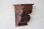 Handcrafted Vintage Wooden Wall Hanging Shelf - Image 2
