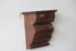 Handcrafted Vintage Wooden Wall Hanging Shelf - Image 2