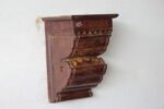 Handcrafted Vintage Wooden Wall Hanging Shelf - Image 2