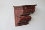 Handcrafted Vintage Wooden Wall Hanging Shelf - Image 2