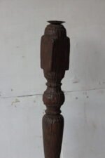 Wooden Candlestick Holder, Rustic Wood Candle stand - Image 2