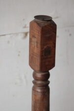 Wooden Candlestick Holder, Rustic Wood Candle stand - Image 2