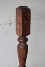 Wooden Candlestick Holder, Rustic Wood Candle stand - Image 2