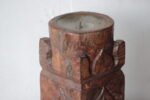 Wooden Candlestick Holder, Rustic Wood Candle stand - Image 2