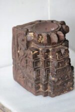 Wooden Candlestick Holder, Rustic Wood Candle stand - Image 2