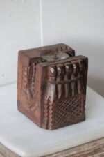 Wooden Candlestick Holder, Rustic Wood Candle stand - Image 2