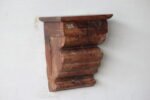 Handcrafted Vintage Wooden Wall Hanging Shelf - Image 2