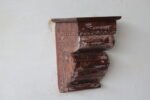 Handcrafted Vintage Wooden Wall Hanging Shelf - Image 2