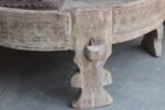 Old Wooden Chakki, Center Table, Coffee Table, Home Decor Table - Image 4
