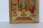 Photo Frame Old Vintage Ravi Varma Print Vishnu Garuda Hanuman Golden - Image 3