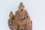 Wooden Panel Laxmi 1900s Old Vintage Antique Rare Home Decor Collectible - Image 6