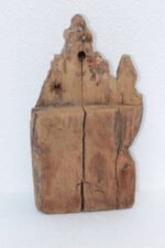 Wooden Panel Laxmi 1900s Old Vintage Antique Rare Home Decor Collectible - Image 8