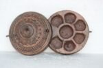 Wooden Tikka Box Carved Old Vintage Indian Home Decor Collectible - Image 3