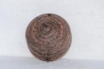 Wooden Tikka Box Carved Old Vintage Indian Home Decor Collectible - Image 5