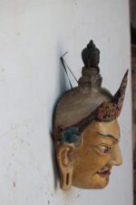 Odisha Folk Dance Antique Wooden Mask Wall Decor - Image 6