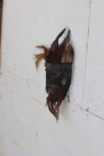 Handmade Wooden Hairy Jhakri Mask - Tribal Wall Hanging - Traditional Collectible Decor - Image 4