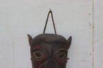 Wooden Monkey Mask 1900s Old Vintage Real Antique Rare Decorative - Image 2