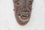 Wooden Monkey Mask 1900s Old Vintage Real Antique Rare Decorative - Image 3