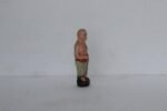 Terracotta Pandit Figurine – Vintage Clay Priest Statue, Home Decor - Image 3