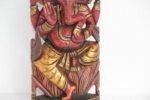 Wooden Ganesha Wall Figure Antique New Art Home Decor Christmas Gifts - Image 3