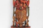 Wooden Ganesh Figure Antique Vintage Style New Art Home Decor Collectible - Image 3