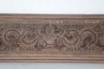 Satinwood Wall Panel 1900s Carved Vintage Antique Rare Home Decor - Image 3