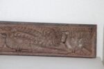 Wooden Wall Panel 1900s Antique Rare Vintage Carved Home Decor - Image 4