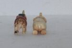 Handmade Bone Elephant Pair Figurines – Vintage Style Animal Statues, Good Luck Decor - Image 4