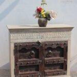 Wooden 2 Door TV and Storage Sideboard