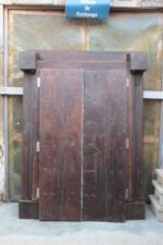 Traditional Carving Door With Frame - Image 5