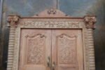 Traditional Carving Door With Frame - Image 5