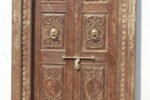 Traditional Carving Door With Frame - Image 3